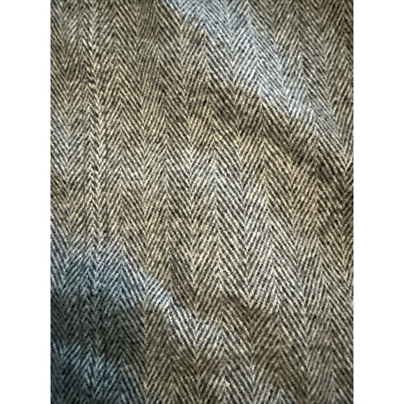 VTG Herman Kay Women's Gray Tweed  Wool Blend Button Front Pea Coat Sz 22P - Picture 13 of 13